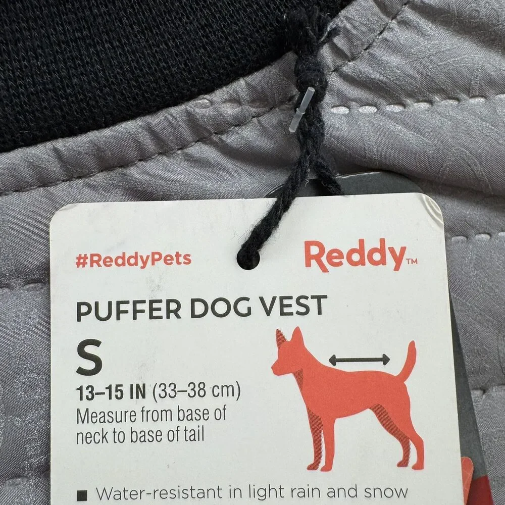 Reddy puffer dog
